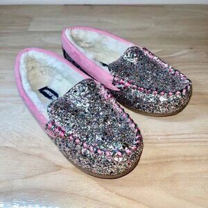 🥿 Land's End Kids' Moccasin Slippers – Size 12 – Excellent Condition!